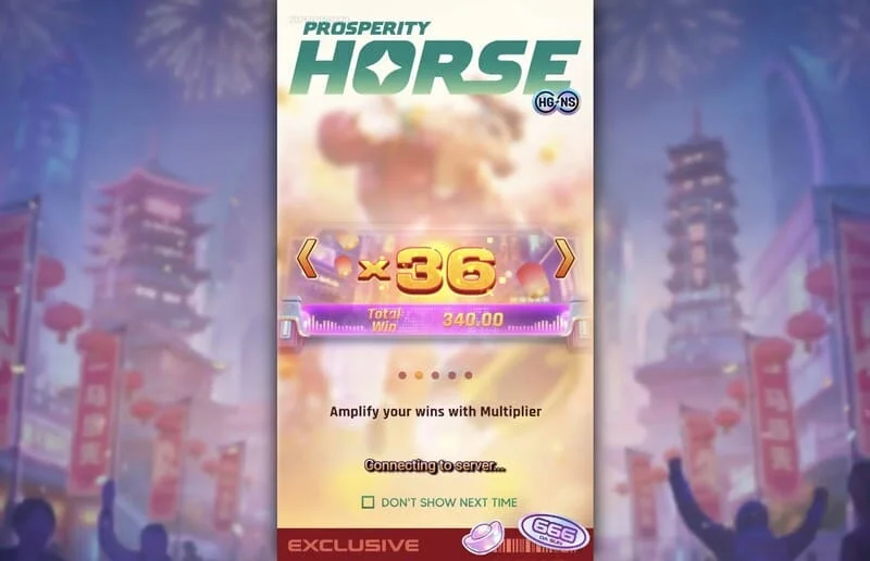 Prosperity Horse - विशेष मोड में प्रगतिशील मल्टीप्लायर