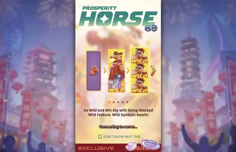 Prosperity Horse - रीलों पर स्टैक्ड Wild